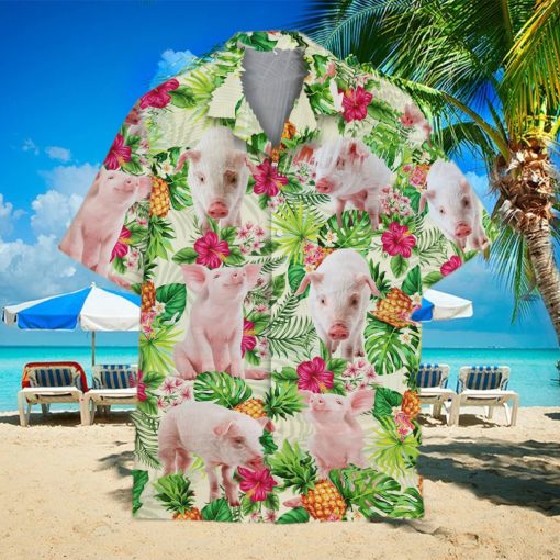 Tropical Pig Hawaiian Shirt