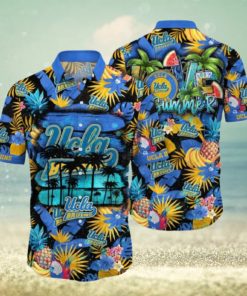 UCLA Bruins NCAA3 Aloha Tropical Summer Pattern Happy Hawaiian Shirt