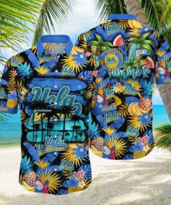 UCLA Bruins NCAA3 Aloha Tropical Summer Pattern Happy Hawaiian Shirt