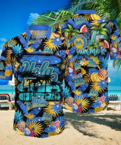 UCLA Bruins NCAA3 Aloha Tropical Summer Pattern Happy Hawaiian Shirt