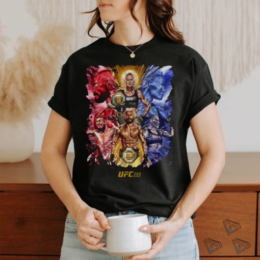 UFC 255 Artist Series Event T Shirt