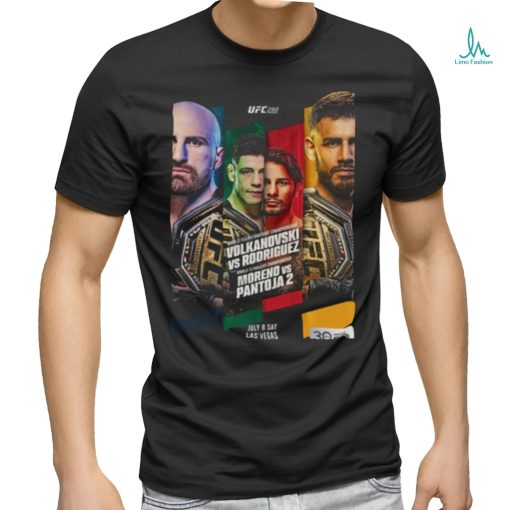 UFC 290 Volkanovski vs Rodriguez Event T Shirt