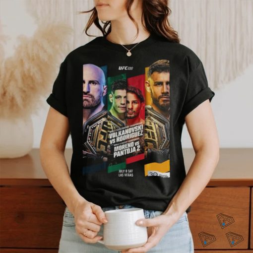 UFC 290 Volkanovski vs Rodriguez Event T Shirt