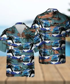 UK Coach Driver Hawaiian Shirt