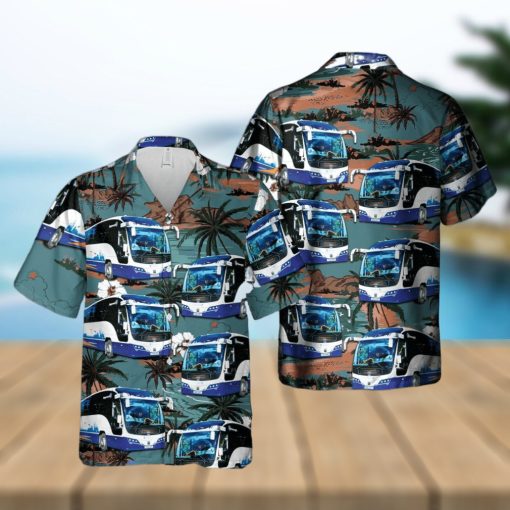 UK Coach Driver Hawaiian Shirt