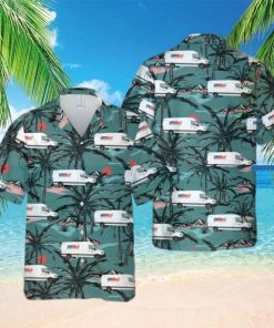 UK Mail Van Summer Aloha Hawaiian Shirt