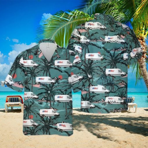 UK Mail Van Summer Aloha Hawaiian Shirt