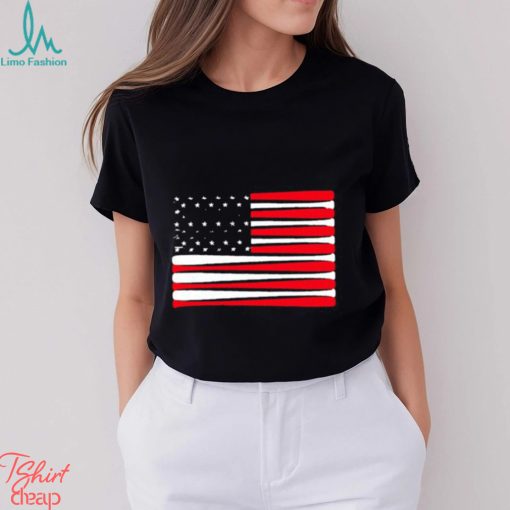 USA Baseball American flag 4th of July 2023 shirt