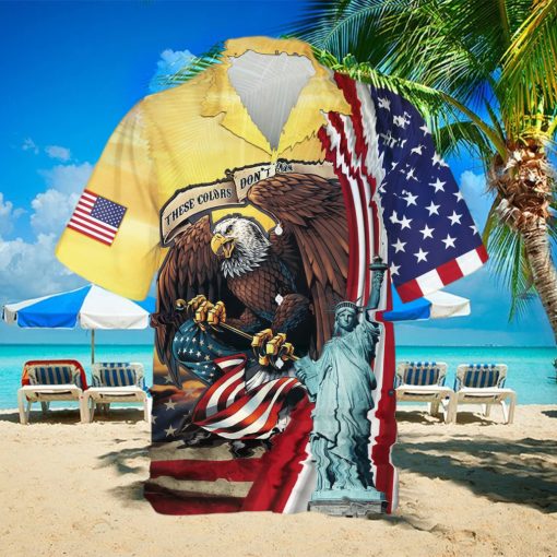 USA Eagle American Flag 3D Hawaiian Shirt Summer Beach For Men And Women Gift