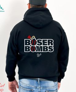 USF South Florida Bulls Boser Bombs logo shirt