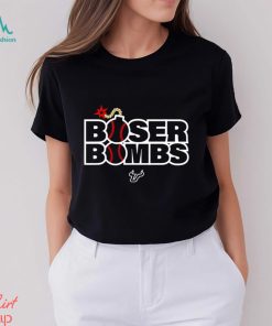 USF South Florida Bulls Boser Bombs logo shirt