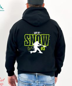 USF South Florida Bulls let it Snow shirt