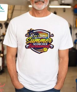 USSSA Connecticut Fast Pitch Summer Scorcher Tournament 2023 logo shirt