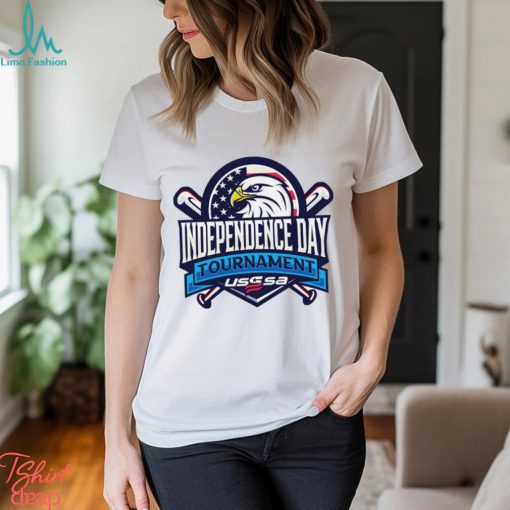 USSSA Illinois Fast Pitch Independence Day Open Tournament 2023 logo shirt