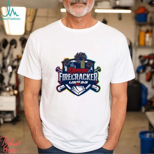 USSSA Kansas Fast Pitch Kansas Firecracker 5GG 2023 logo shirt