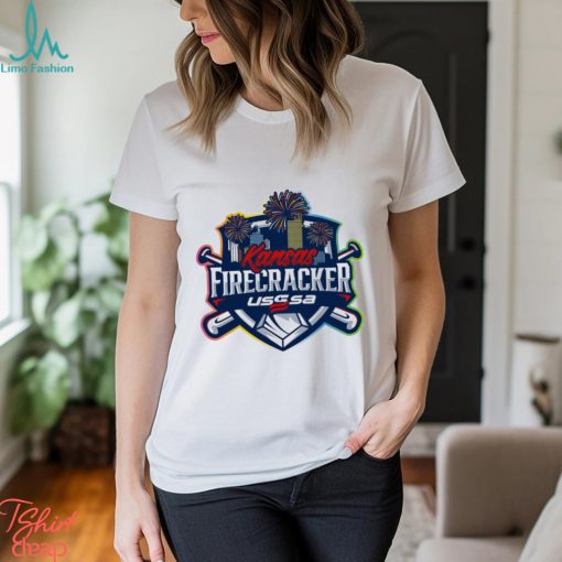 USSSA Kansas Fast Pitch Kansas Firecracker 5GG 2023 logo shirt