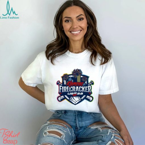 USSSA Kansas Fast Pitch Kansas Firecracker 5GG 2023 logo shirt