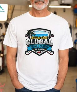 USSSA World Series Shirt Size Medium M Adult Gray Dry Fit Short