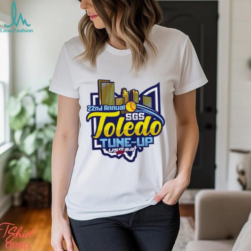 USSSA Ohio Fast Pitch 22nd Annual SGS Toledo Tune up 2023 logo shirt