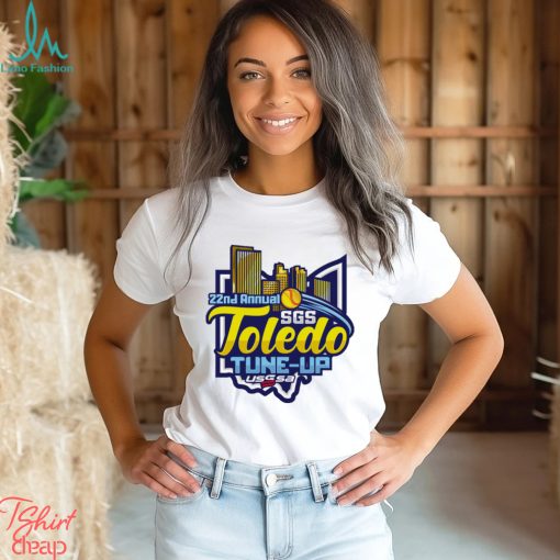 USSSA Ohio Fast Pitch 22nd Annual SGS Toledo Tune up 2023 logo shirt