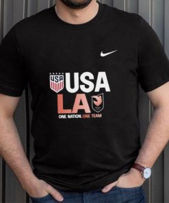 USWNT Nike Angel City one nation one team logo shirt