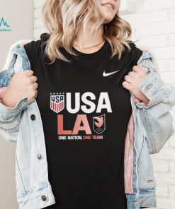 USWNT Nike Angel City one nation one team logo shirt