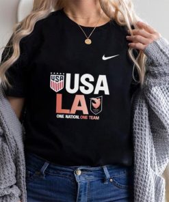 USWNT Nike Angel City one nation one team logo shirt