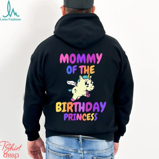 Unicorn Mom T Shirt Birthday Princess Unicorn Girl Outfit