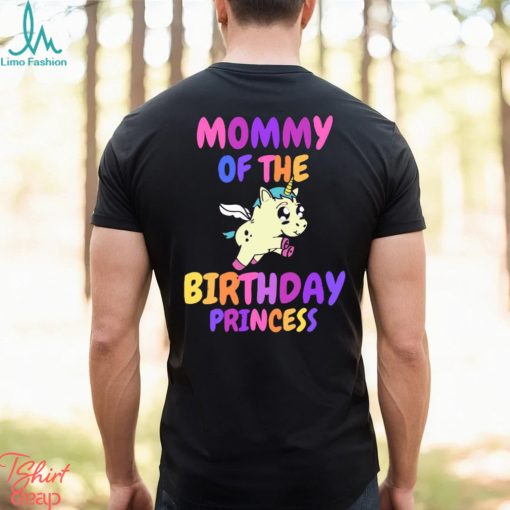 Unicorn Mom T Shirt Birthday Princess Unicorn Girl Outfit