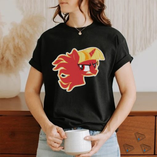 Unicorn Twilight Sparkle Flames shirt