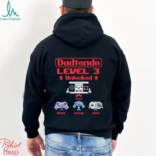 Unlocked Level 03natn050623 Personalized Family Shirt Hoodie Sweatshirt