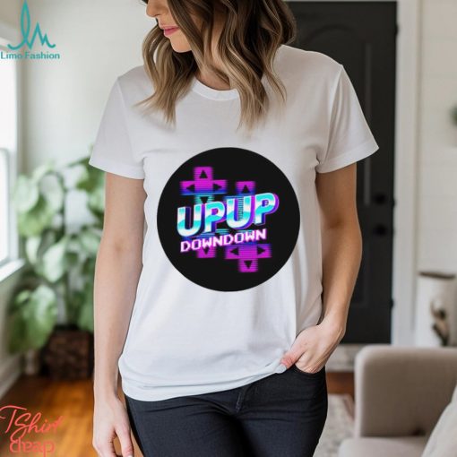 Upup down down shirt