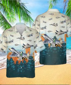 Us Air Force Oregon Air National Guard Hawaiian Shirt