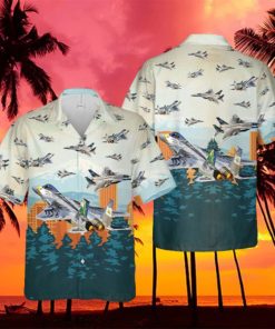 Us Air Force Oregon Air National Guard Hawaiian Shirt