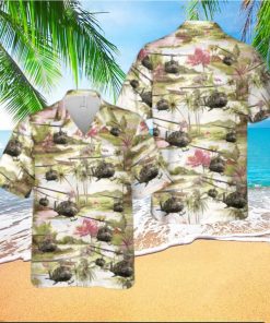 Us Army Bell Uh 1 Huey Hawaiian Shirt