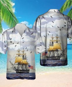 Us Navy Uss Constitution Hawaiian Aloha Shirts