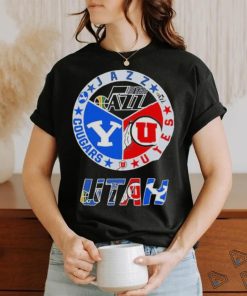 Utah Sports Teams Jazz Utes And Cougars Shirt