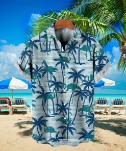 Vacation Hawaiian Tropical Palms Short Sleeve Shirt