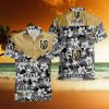 Miami Hurricanes Funny Hawaiian Shirt  Tropical Flower Pattern Summer Beach Gift