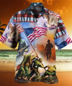 Veteran USA Veteran Proud Hawaiian Shirt