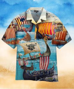 Viking Long Ship Hawaiian Shirt