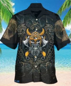 Viking Skull King Darkness 3D Hawaiian Shirt For Men And Women Gift