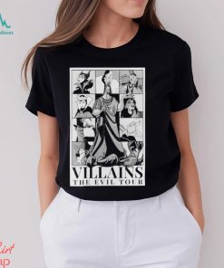 Villains Club The Evil Tour Disney Villain shirt