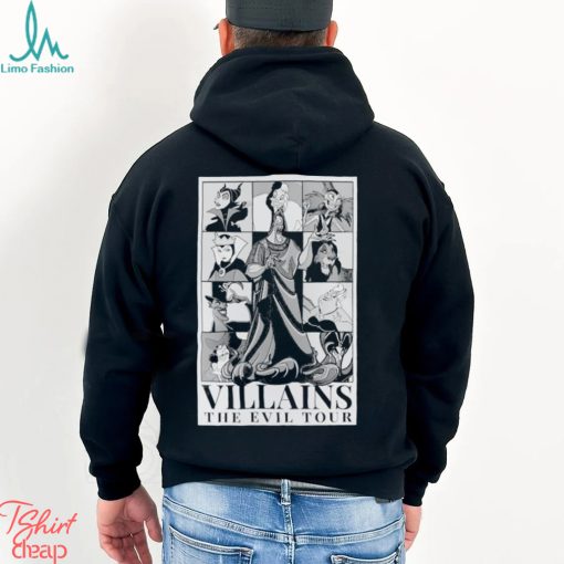 Villains Club The Evil Tour Disney Villain shirt
