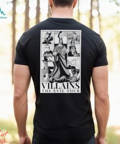 Villains Club The Evil Tour Disney Villain shirt