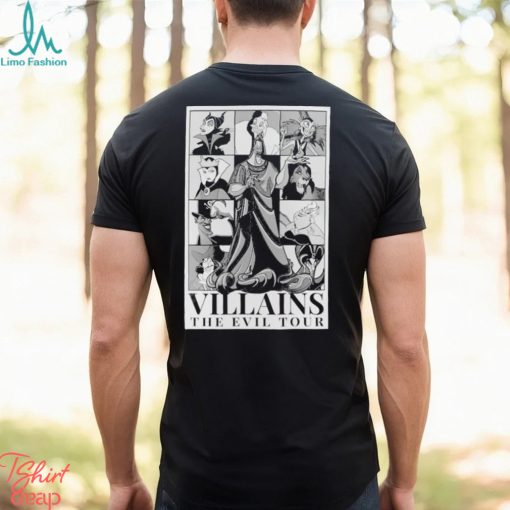 Villains Club The Evil Tour Disney Villain shirt