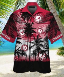 Vintage Aloha NCAA Alabama Crimson Tide Hawaiian Shirt Summer Beach Gift