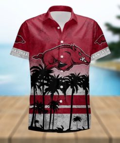 Vintage Aloha NCAA Arkansas Razorbacks Hawaiian Shirt Summer Vacation Gift