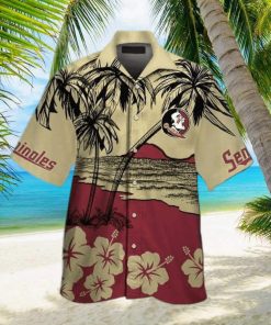 Vintage Aloha NCAA Florida State Seminoles Hawaiian Shirt Beach Gift For Friend