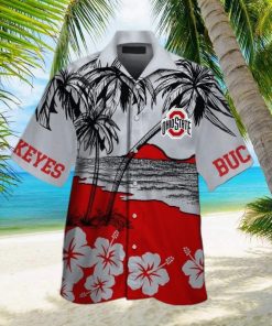 Vintage Aloha NCAA Ohio State Buckeyes Hawaiian Shirt Beach Gift For Dad